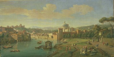 Vue de Vérone - Gaspar van Wittel